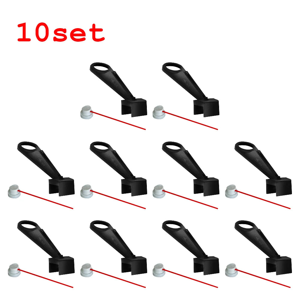 Lubricant Straw Holder Positioner Applicator Motorcycle Chain Lube Oiler Mess-Free Motorcycle Chain Wax Chain Cleaner Attachment