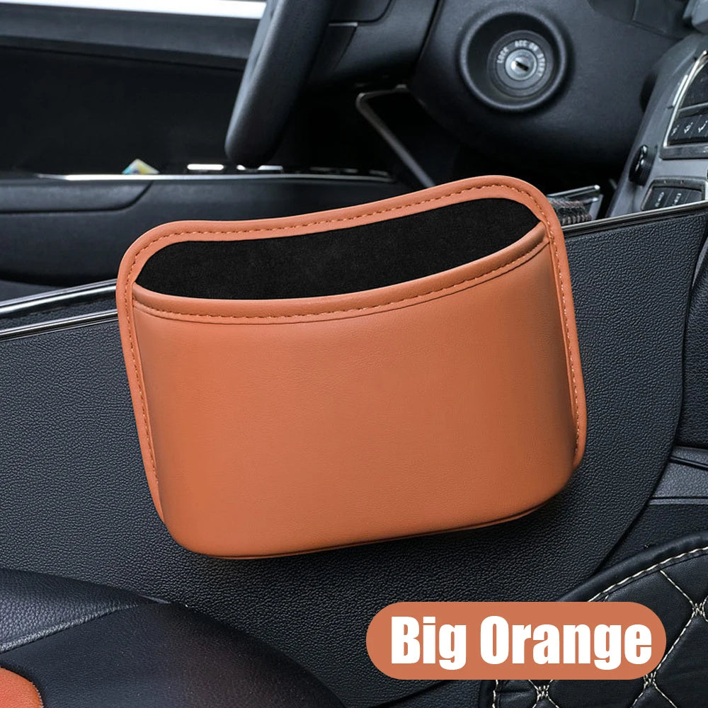 Car Door Cup Holder Box Universal Drink Rack Storage Bin Back Clip Design Car Seat Back Water Cup Box Organizer Pocket