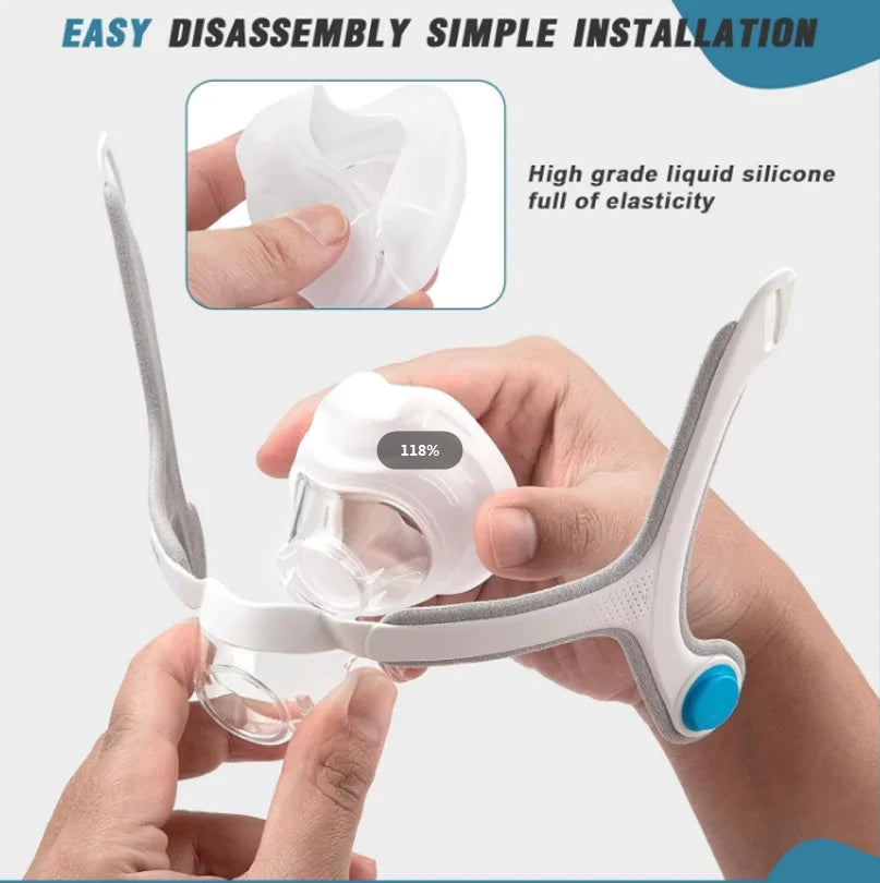 Premium Replacement Nasal Pads for ResMed AirFit N20 | Airtight Seal & Snug Fit for Comfortable Sleep