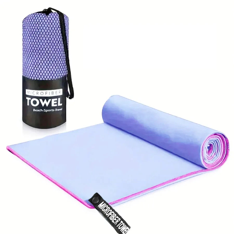 Quick-drying Sports Towel Swimming Gym Fitness Fast Absorbent Towels Camping Running Swimming Beach Washcloth Towels