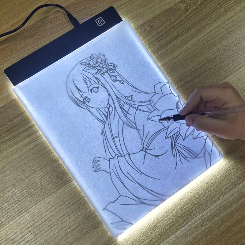 Led Drawing Copy Pad 3 Level Dimmable Board Table Animation Painting Educational