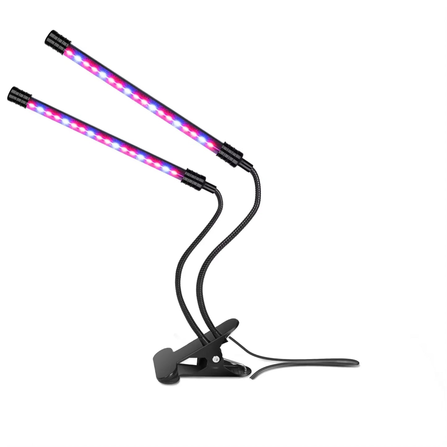 LED USB Grow Light Plants 5V Full Spectrum Light Home Flower Seedling Clip Phyto Lamp Dimmable Timing Control 3/9/12Hours