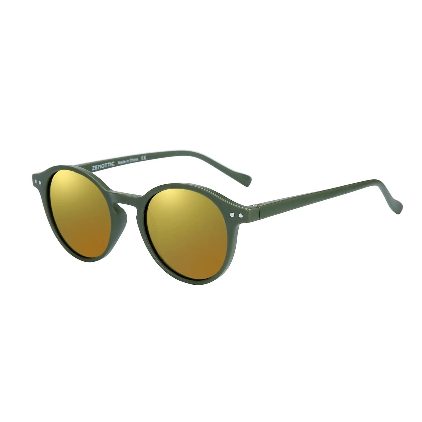 ZENOTTIC (S Size) Retro Circular Polarized Sunglasses 2026 2025 Men Women Vintage Small Round Sun Glasses UV400 Goggles Shades