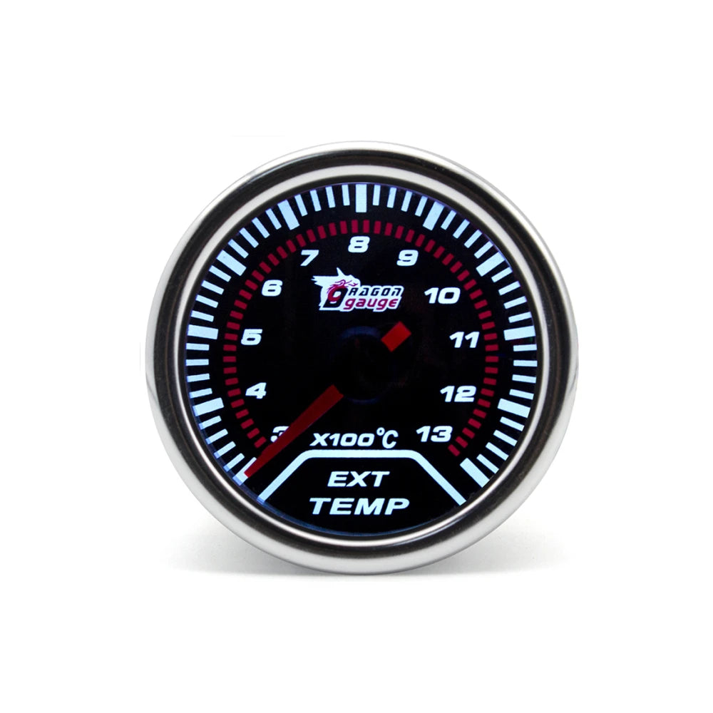 2" 52mm Universal 12V Car Turbo Boost Gauge BAR PSI Vacuum Water Temp Oil Temp Oil Press Exhaust Temp Gauge Tachometer RPM Meter