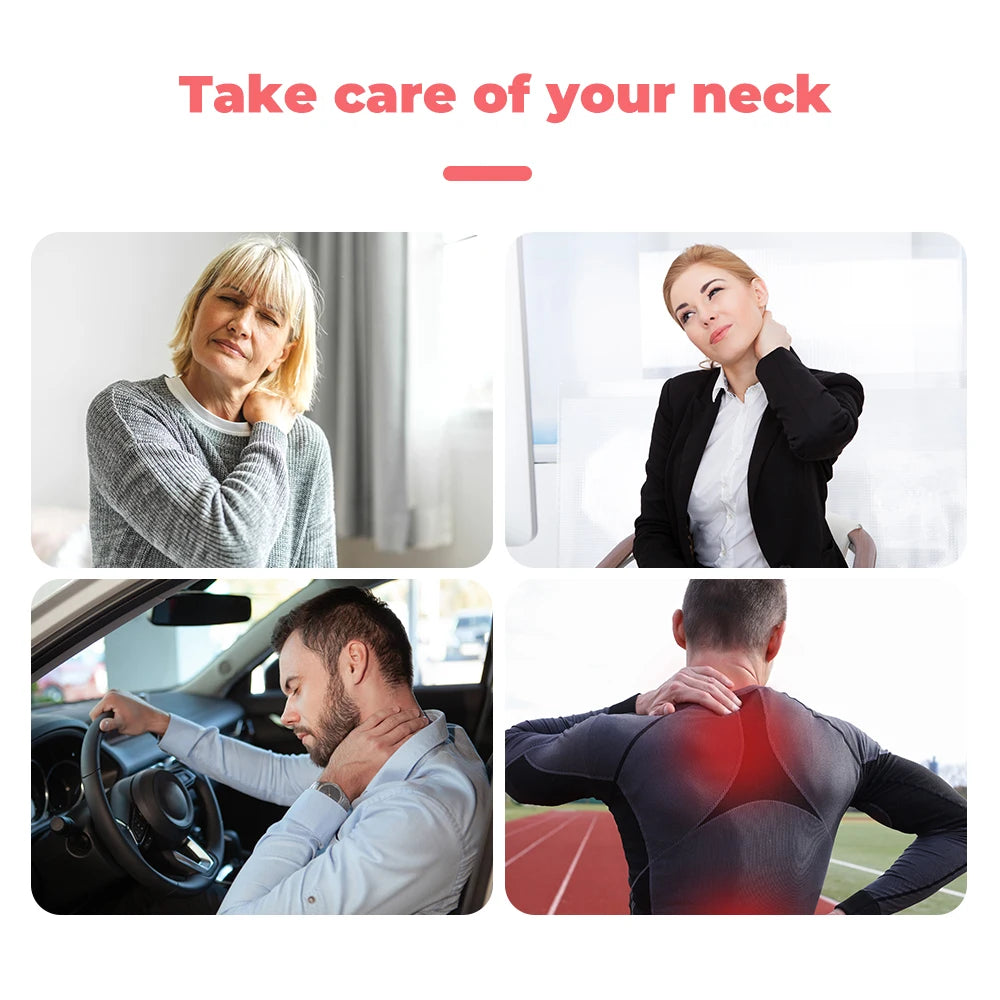 Tourmaline Self-heating Neck Brace 9/13/19 Magnets Stone Neck Care Cervical Spine Warming Brace Belt Relieve Discomfort