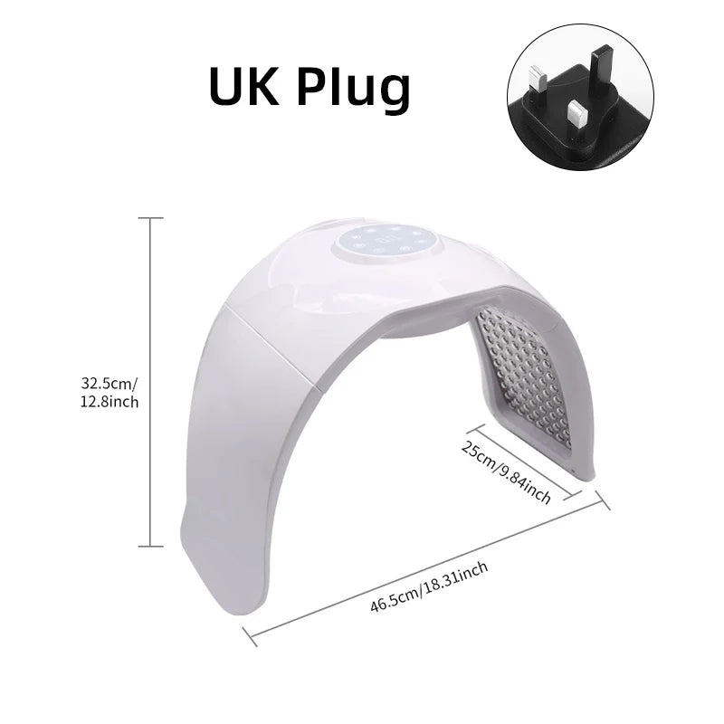 8 Colors Led Mask Infrared Light Therapy Cold Nano Spray Facial Spa Acne Skin Care Face&Body Mask Salon LED Photon