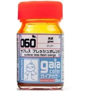 GAIA Paint 041~050 Clear Color Lacquer Paint 15ml Plastic Model Hand Coating Pigment for Model Hobby DIY Coloring