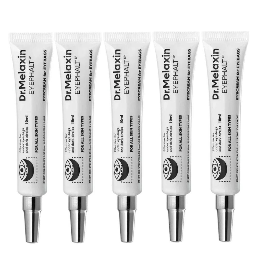 Dr Melaxin Eye Cream 10ml Firming Repair Improves Elasticity Reduces Puffiness Fine Lines Sunken Areas Tear Trough