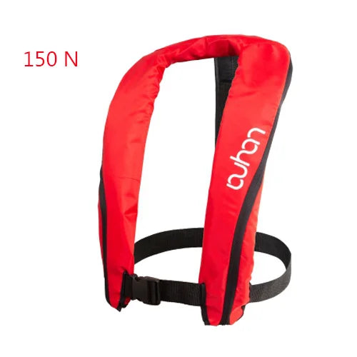 Fishing Life Vest, Manual Automatic Inflatable Life Jackets for Adult, Sailing Boating, Professional PFD 150N 100N, CE Approved