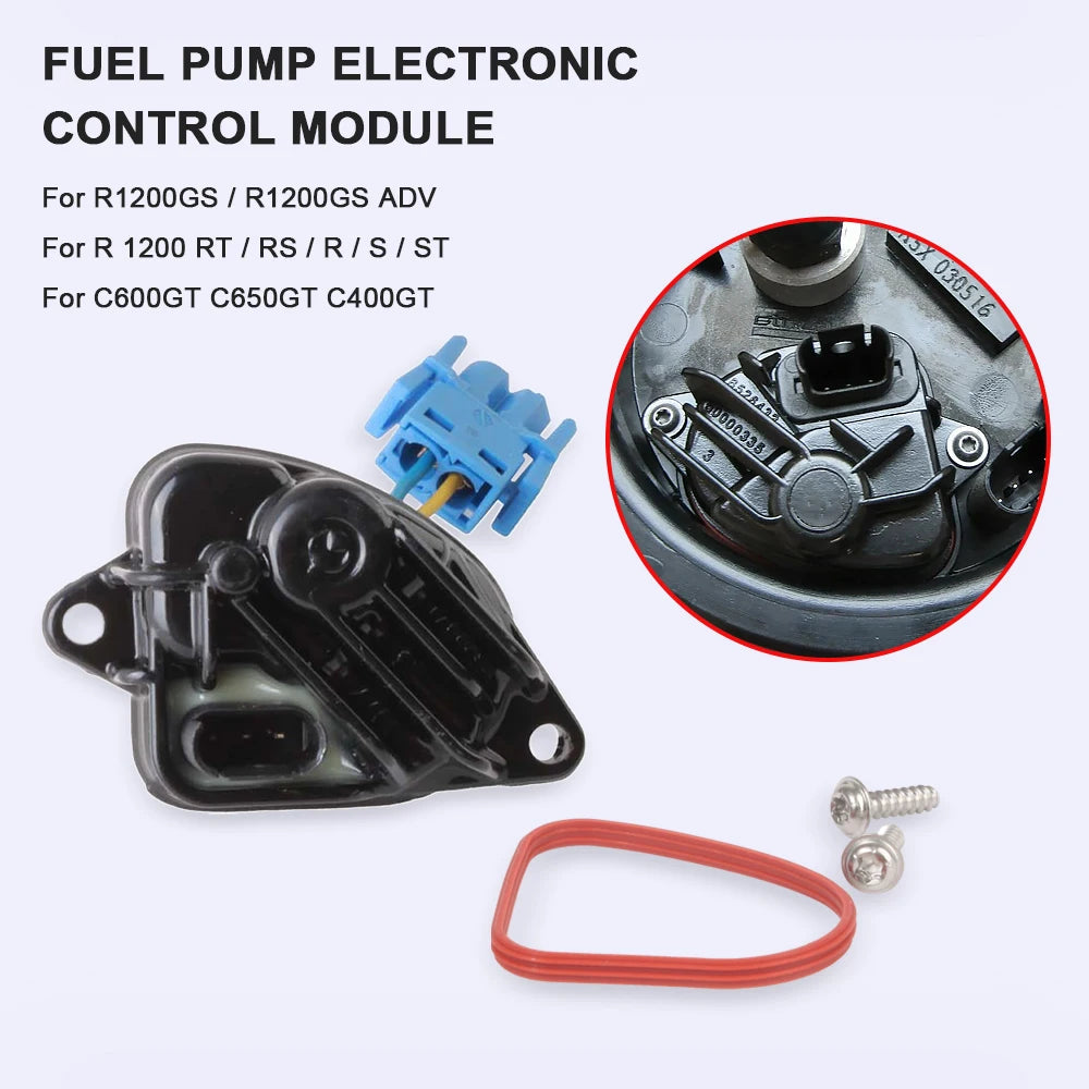 Fuel Pump Electronic Control Module For BMW R1200GS ADV R1200RT R1200RS C400GT C650CT Motorcycle Oil Pump Controller Accessories