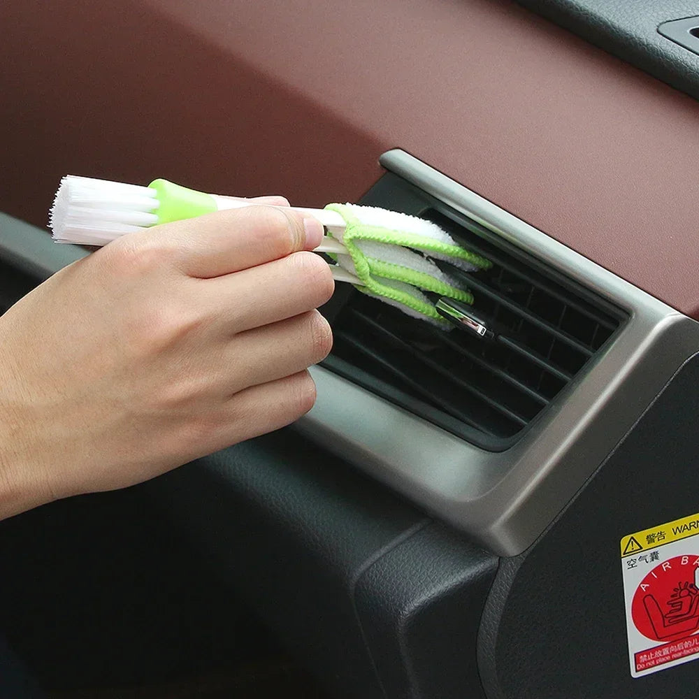 1PCS Car Washer Microfiber Car Cleaning Brush For Air-condition Cleaner Computer Clean Tools Blinds Duster Car Care Detailing