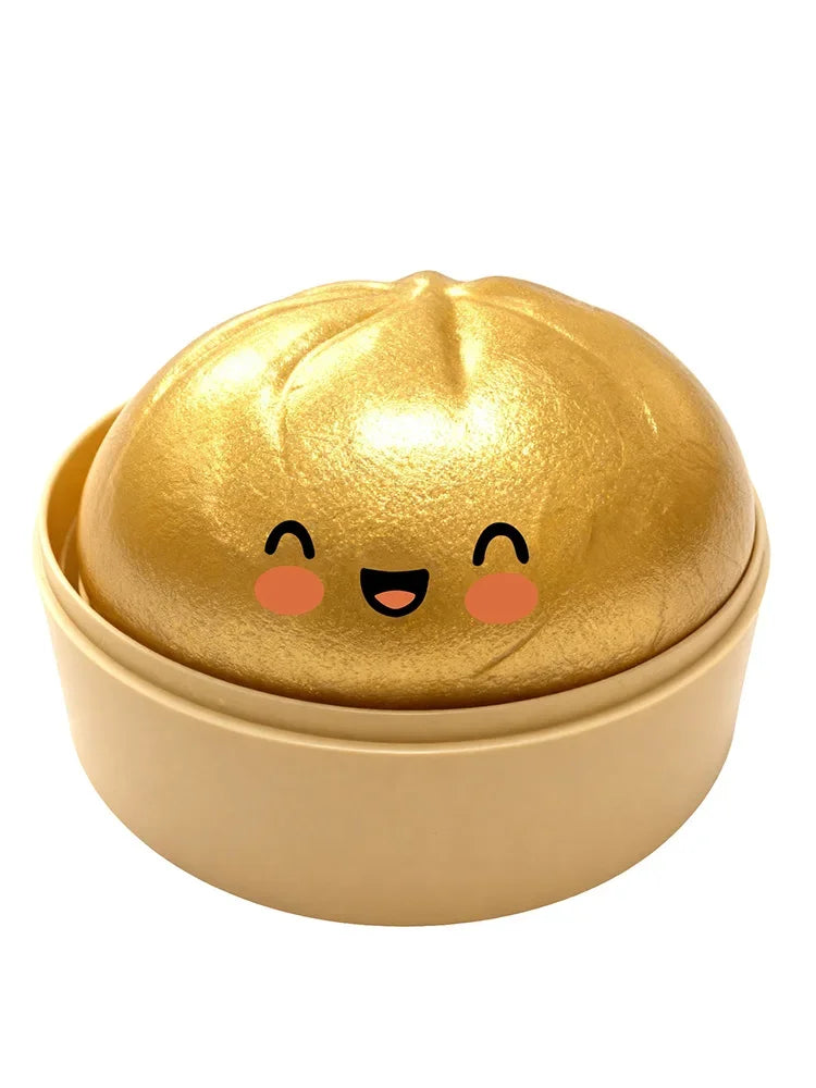 Dumpling Squishy ULTRA RARE Gold Glitter Hidden Edition Dumpling Squishies