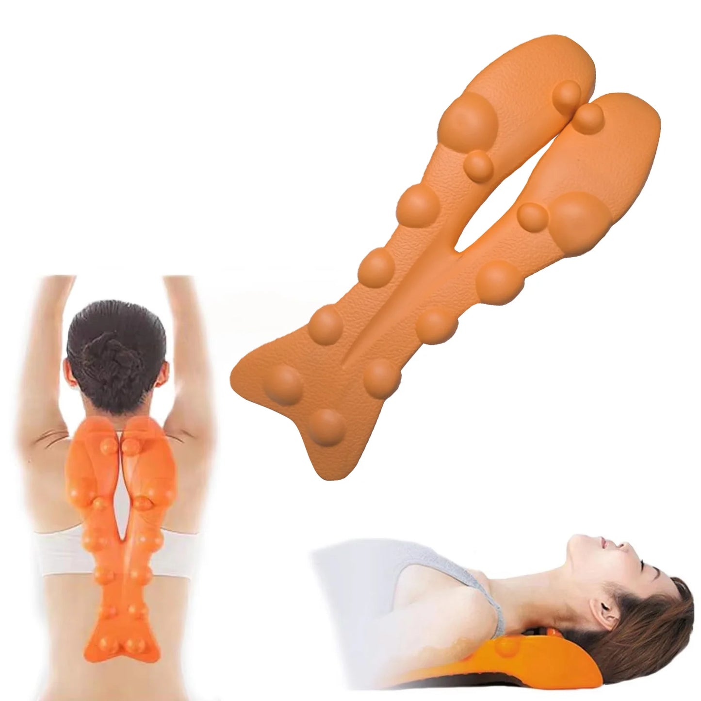 Acupressure Cervical Neck Support Braces Massager Multipurpose Cervical Neck Traction Device