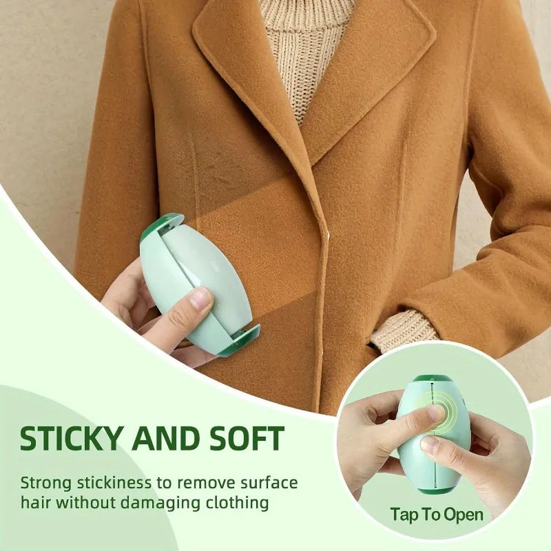 Reusable Pet Hair Remover Roller Washable Fur Remover for Clothes Lint Cleaner for Cats Dogs Portable Animal Hair Removal Tool