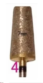 1pc Dental Lab Diamond Fully Sintered Burs 70 Coarse Grit Durable Grind or Polish Smoothly Shank:2.35mm
