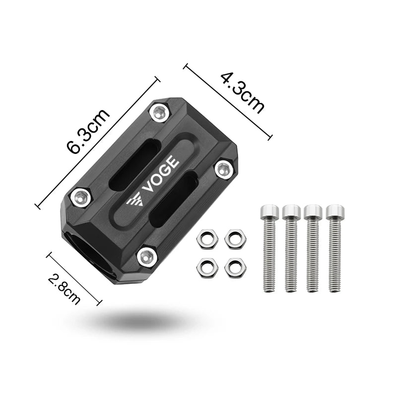 For Loncin Voge DS525X DS900X DSX 525 DSX 900 Voge 500AC 500DS 300DS Motorcycle Engine Guard Bumper Block Crash Bar Protection