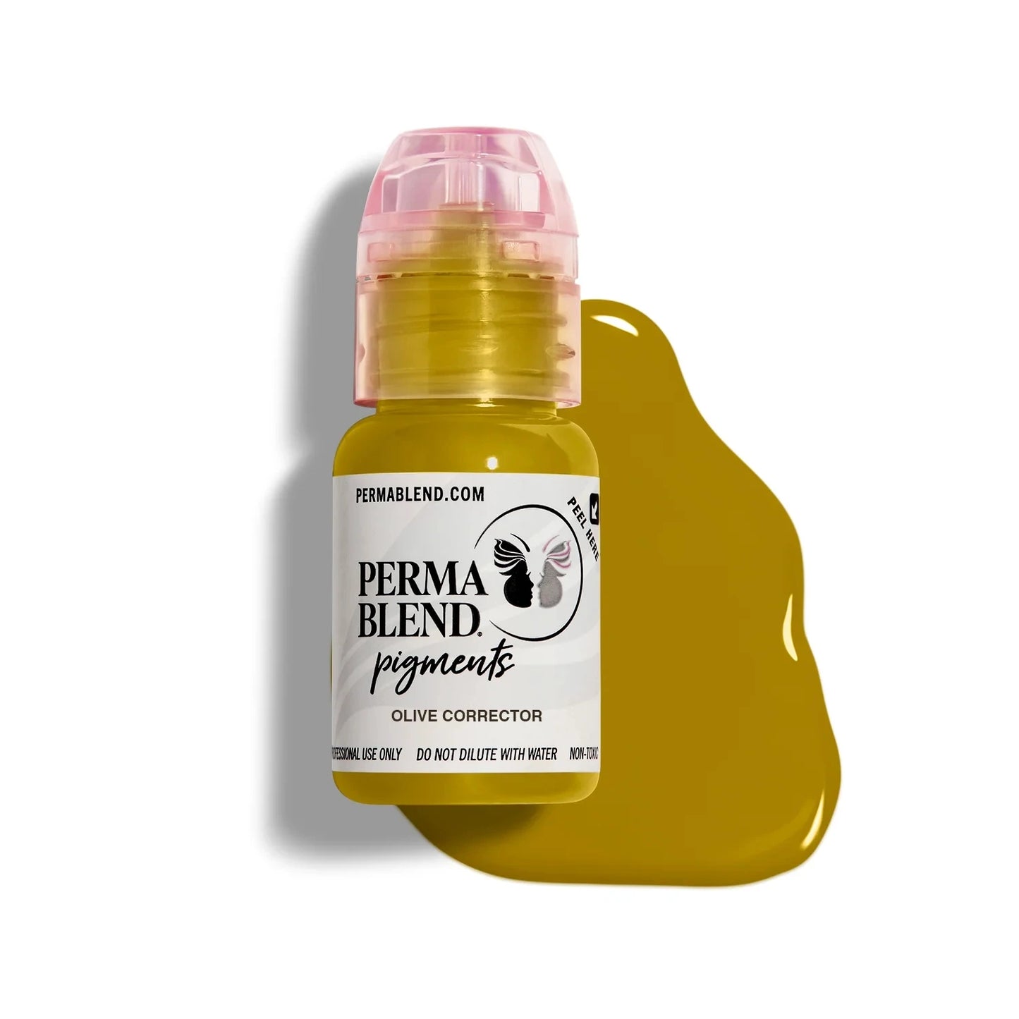 15ML Permanent Makeup Pigment Microblading Supplies for Eyebrow Tattoo Eyeliner Permanent Makeup Professional Tattoo Ink 0.5oz