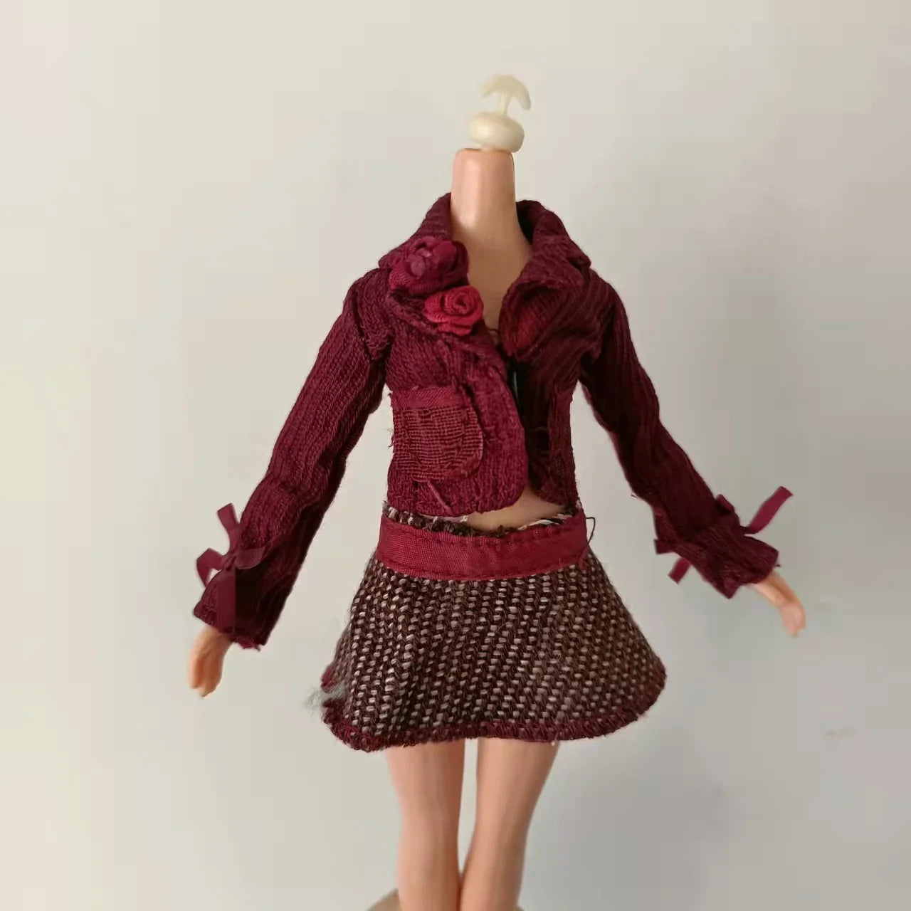 matched suit clothes for doll Official clothes fashion and cool doll clothes rare clothes gift for girl