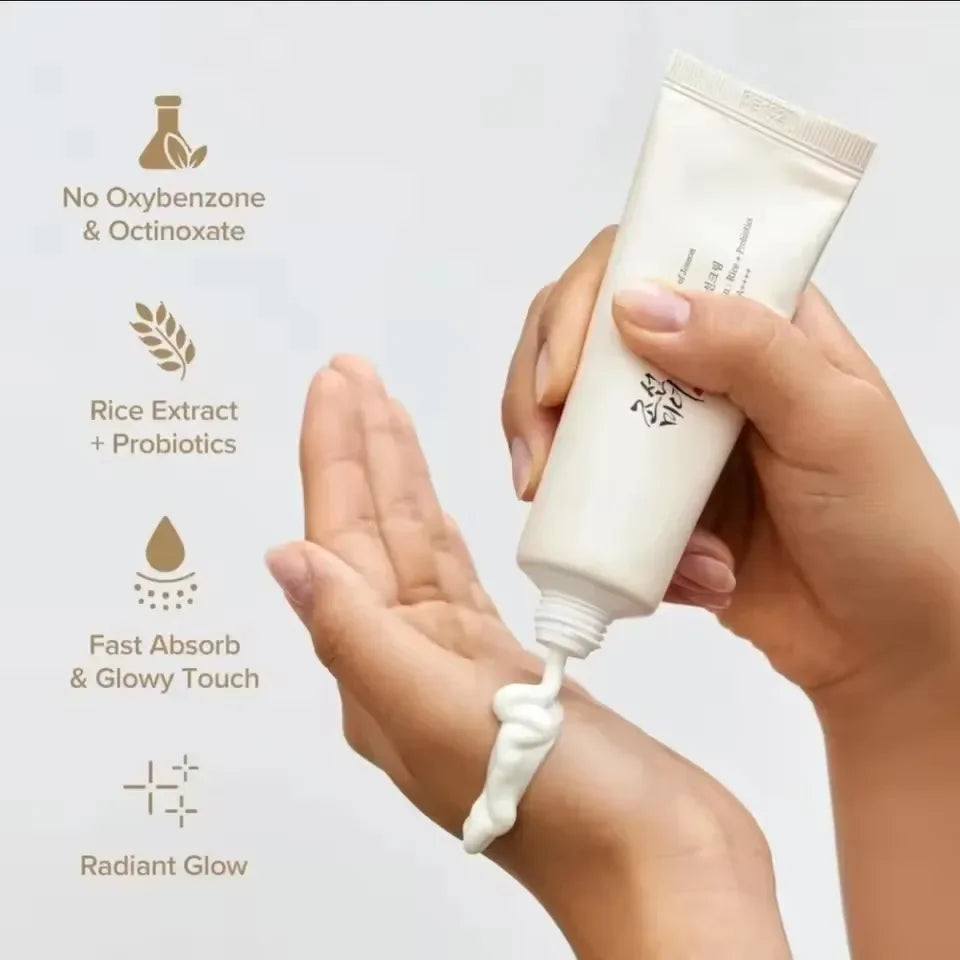 Beauty of Joseon 50ml Relief Sun Rice Probiotics Sunscreen SPF50+ PA++++ Moisturizing Facial Serum Sun Cream Korean Skin Care