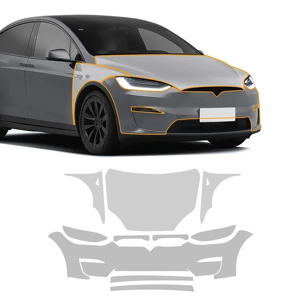 For Tesla Model 3 Y X S 2016-2023 3 Highland 2024 Pre-cut Car Body TPU Transparent Car Protective PPF Scratch Resistant Film