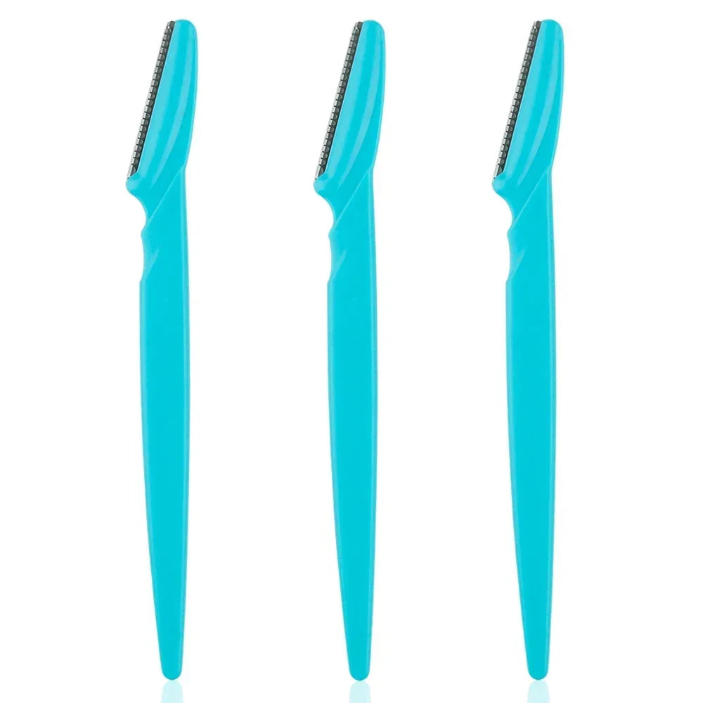 3/4/10Pcs Eyebrow Trimmer Blade Shaver Portable Face Razor Eye Brow Epilation Hair Removal Cutters Safety Razor Woman Makeup