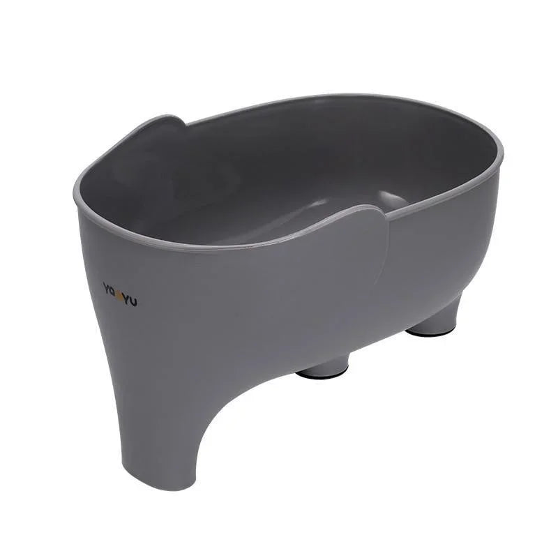Kitchen Sink Drain Strainer Basket Leftover Garbage Filter Elephant Shape Hanging Vegetable Baskets Washing Drainer Storage Rack