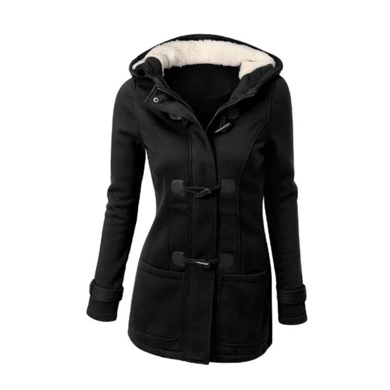 Women Basic Jackets 2025 Autumn Women's Overcoat Zipper Causal Outwear Coat Female Hooded Coat Casaco Feminino Ladies Jacket