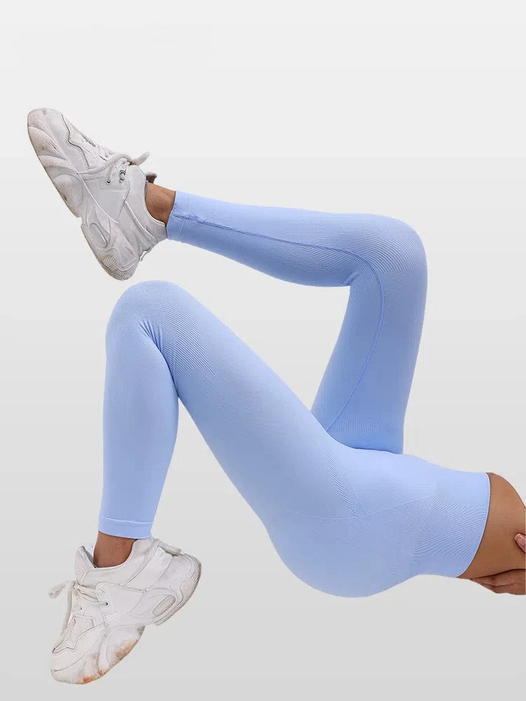 Women's Seamless Yoga Leggings Soft&Stretchy High Waist Breathable Workout Skinny Pants Activewear Leggings