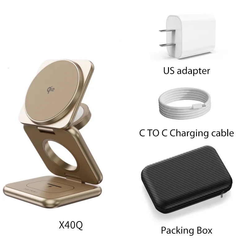 KUXIU X40Q 3-in-1 Charger