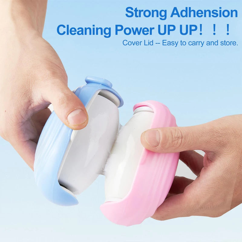 Washable Reusable Lint Roller Portable Sticky Lint Rollers Ball Strong Adhesive for Pet Hair Dust Removal Clothes Furniture Trav