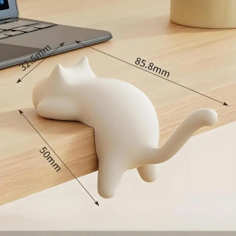 Cute Cat Bag Hook Portable Table Hook Handbag Backpack Organizer Holder for Home Office Desk Side Decor Travel Bag Hanger