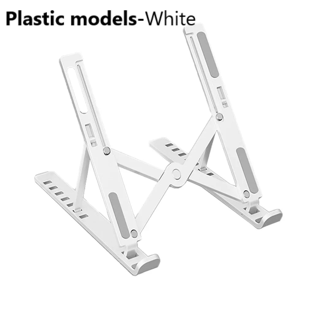Plastic Foldable Laptop Stand Notebook Stand Portable Laptop Holder Tablet Stand Computer For MacBook Ipad Dropshipping