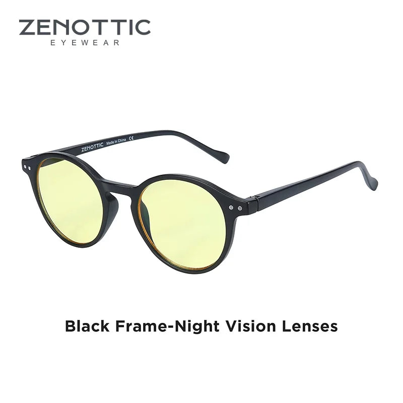 ZENOTTIC (S Size) Retro Circular Polarized Sunglasses 2026 2025 Men Women Vintage Small Round Sun Glasses UV400 Goggles Shades