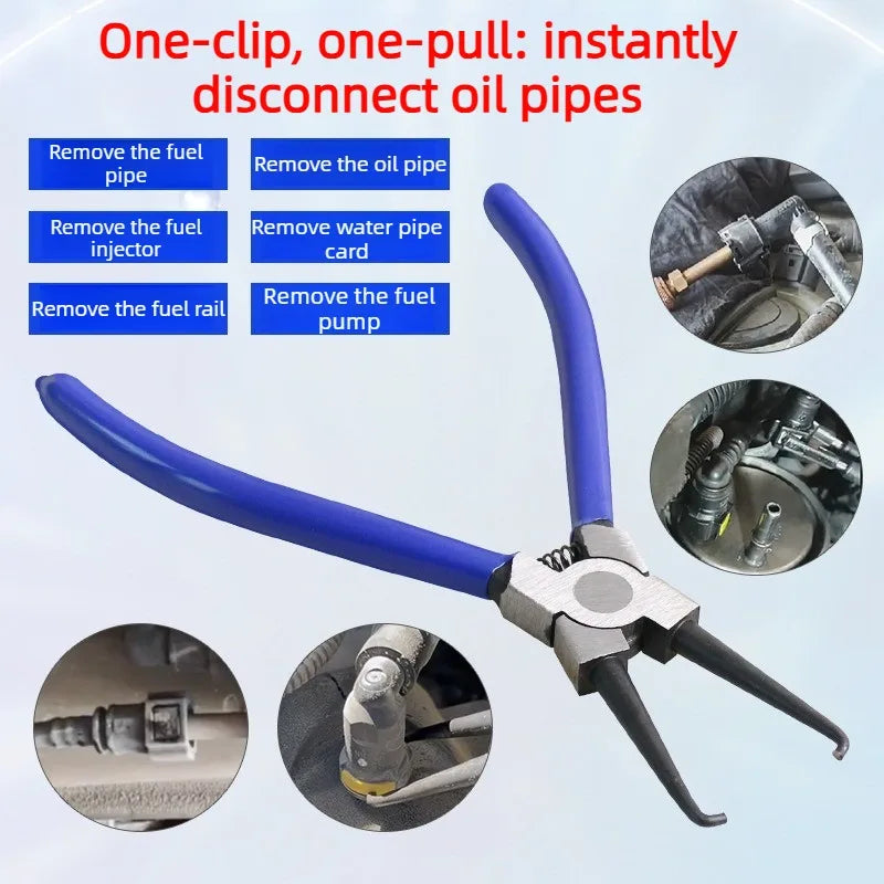Professional Fuel Hose Removal Tool - Fuel Filter & Urea Line Pliers for Automotive Maintenance