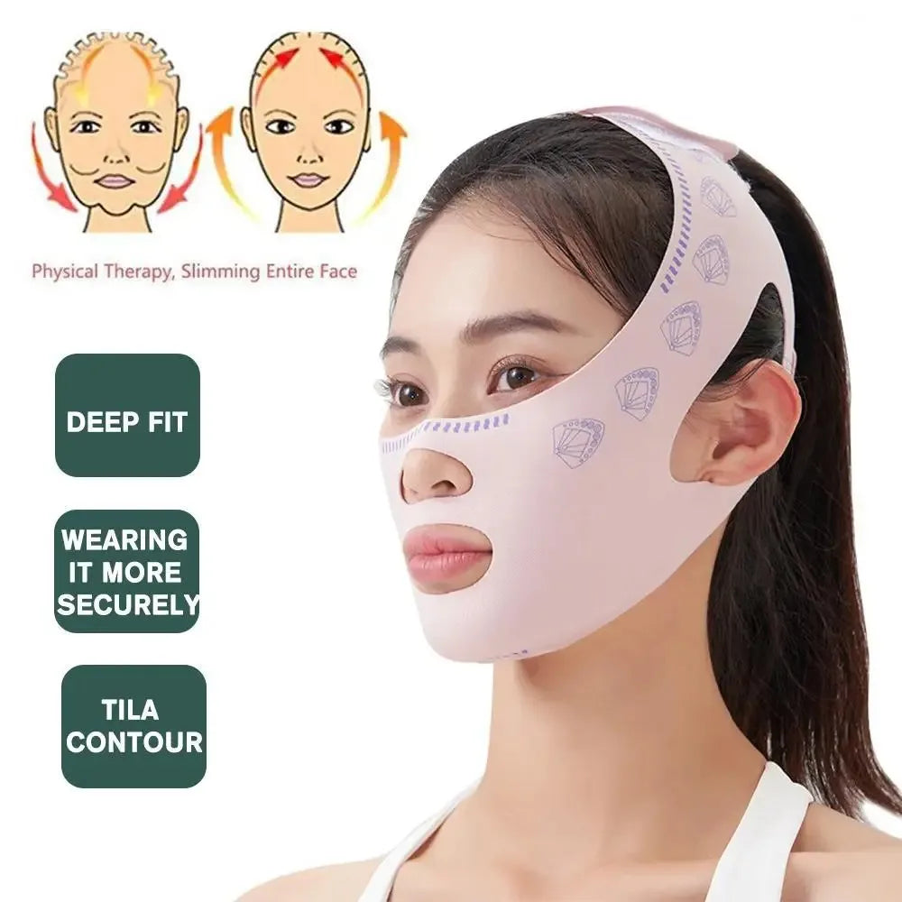 Face Slimming Bandage Women Face Lifting V Line Shaper Chin Cheek Lift Up Belt Anti Wrinkle Strap Facial Beauty Skin Care Tools