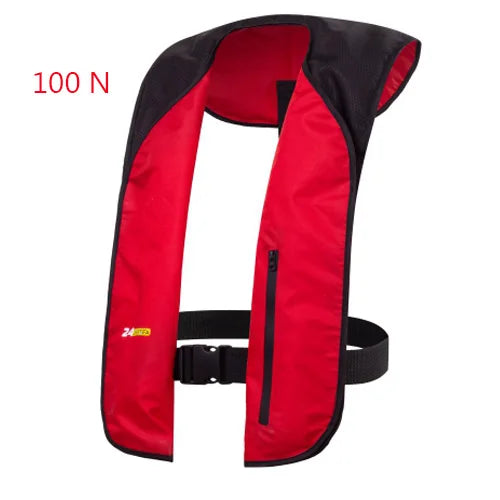 Fishing Life Vest, Manual Automatic Inflatable Life Jackets for Adult, Sailing Boating, Professional PFD 150N 100N, CE Approved