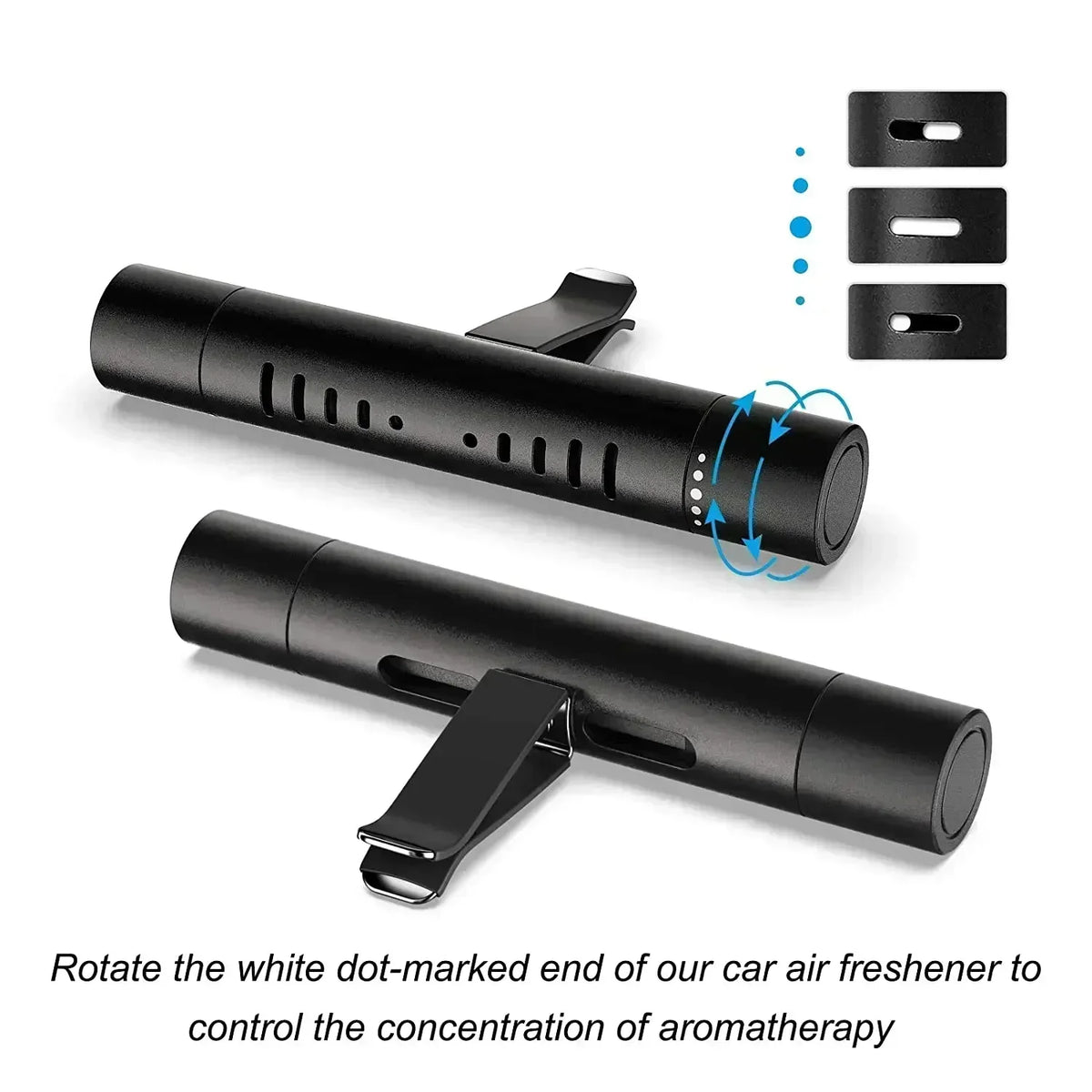 1Set Car Air Freshener Vent Clip Car Perfume Essential Oil Diffuser Auto Aroma Air Vent Fragrance Parfum Car Interior Accessory