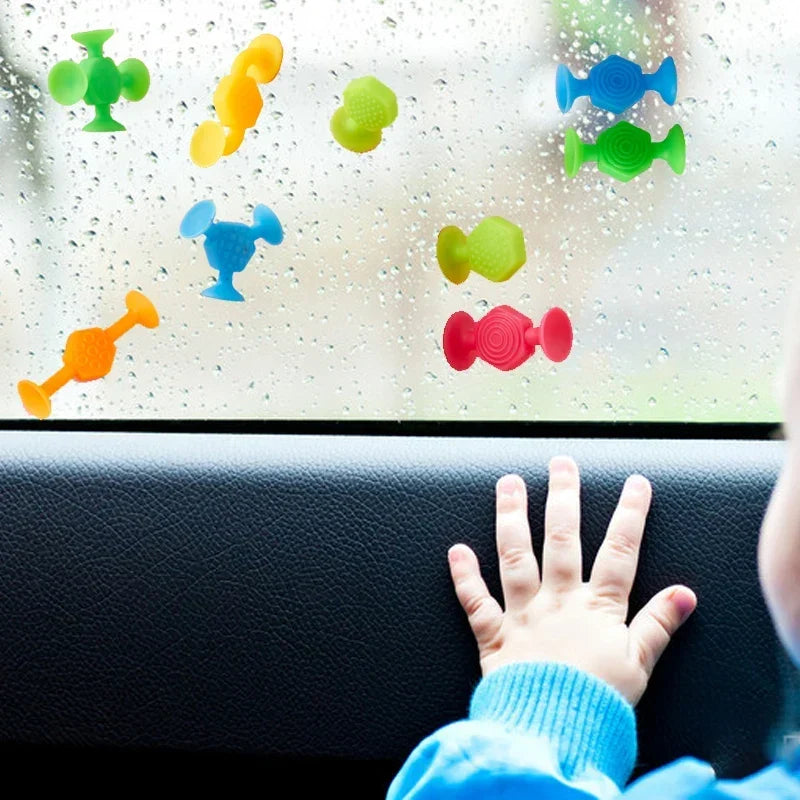 Suction Cup Building Toy Set