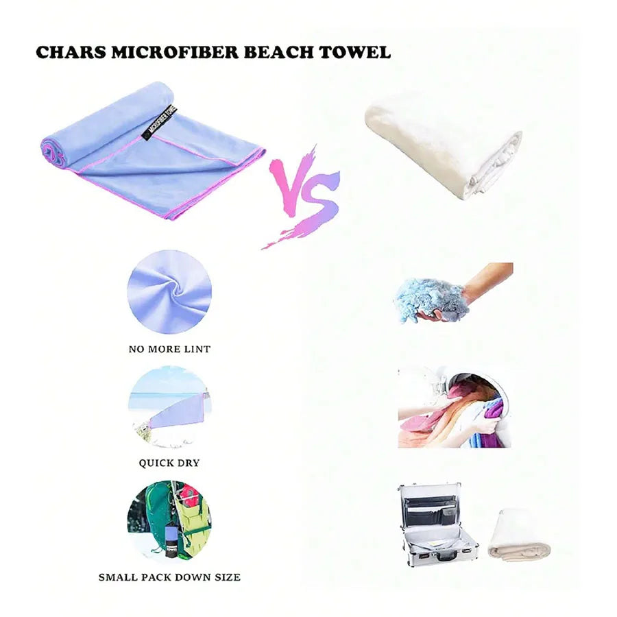 Quick-drying Sports Towel Swimming Gym Fitness Fast Absorbent Towels Camping Running Swimming Beach Washcloth Towels