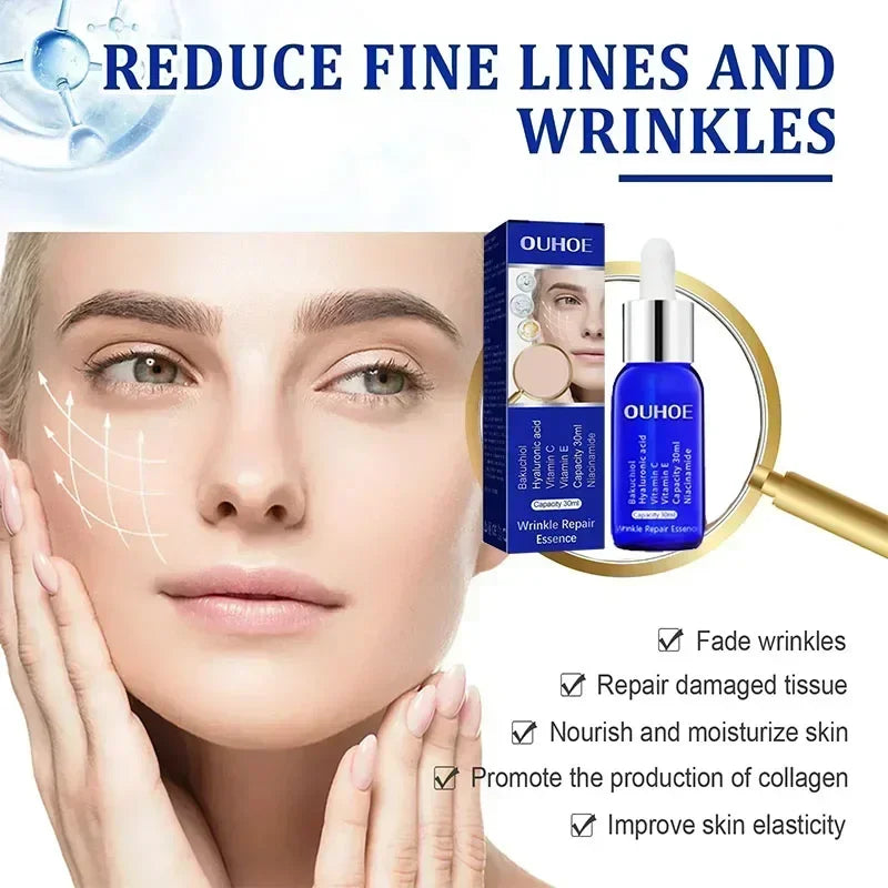 Hot Sell Neck Wrinkle Anti-agin Serum Skin Care Anti-wrinkle Facial Serum Remove Wrinkle Fine Lines Around The Eyes Crow's Feet