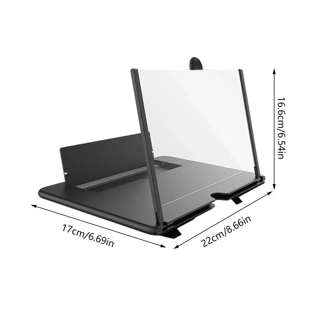 HD Multi functional Mobile Phone Screen Magnifier and Phone Holder Screen Video Amplifier Enlarged Screen Phone Stand