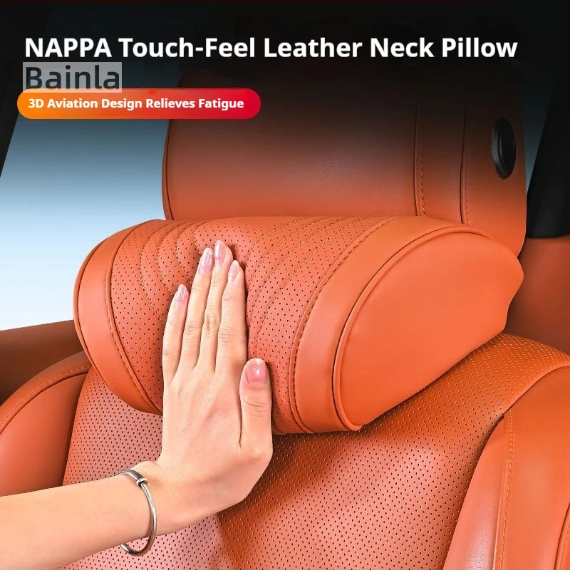 NEW Car Headrest Neck Support Seat Lumbar Cushion Breathable Neck Pillow Waist Pad For GWM HAVAL F7 H9 H6 F7X H8 H5 H7 2025 2026