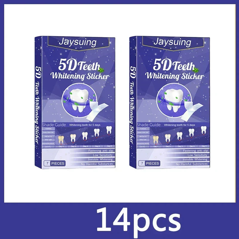 5D Teeth Whitening Gel Strips