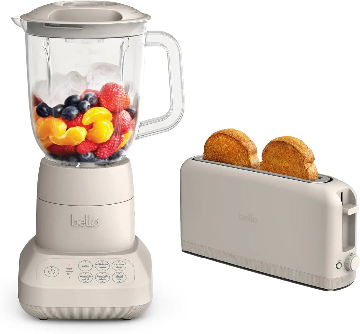 Compact Blender & Slim Toaster