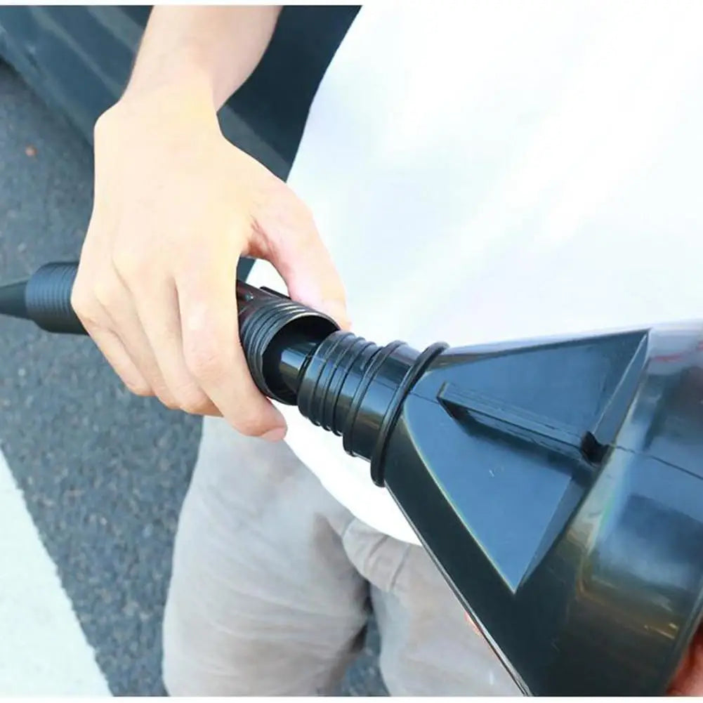 Motorcycle Oil Funnel Tool Set Wide Mouth Oil Funnel Flexible Long Neck Detachable Filter Automotive Tools for