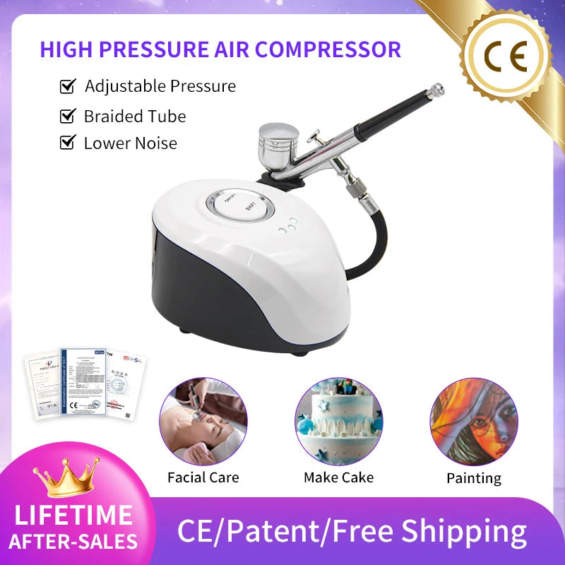 Water Oxygen Facial Injector For Home Use Portable Beauty Device Skin Cleaning Wrinkle Remove Rejuvenation Skin Care Equipment F