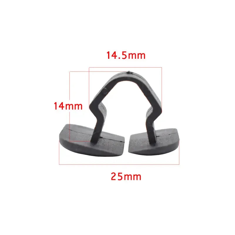 10/30/60pcs Car Bonnet Engine Hood Sound Deadener Insulation Clips For VW Lupo Passat Phaeton Scirocco Tiguan Holding Rivet