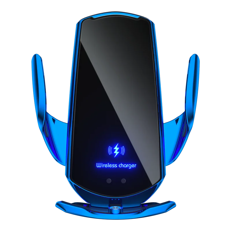 New Upgrade Car Magneti Mobile Phone Holder 15W Wireless Charging Portable Cellphone Bracket Stand In Auto Interior Accessories