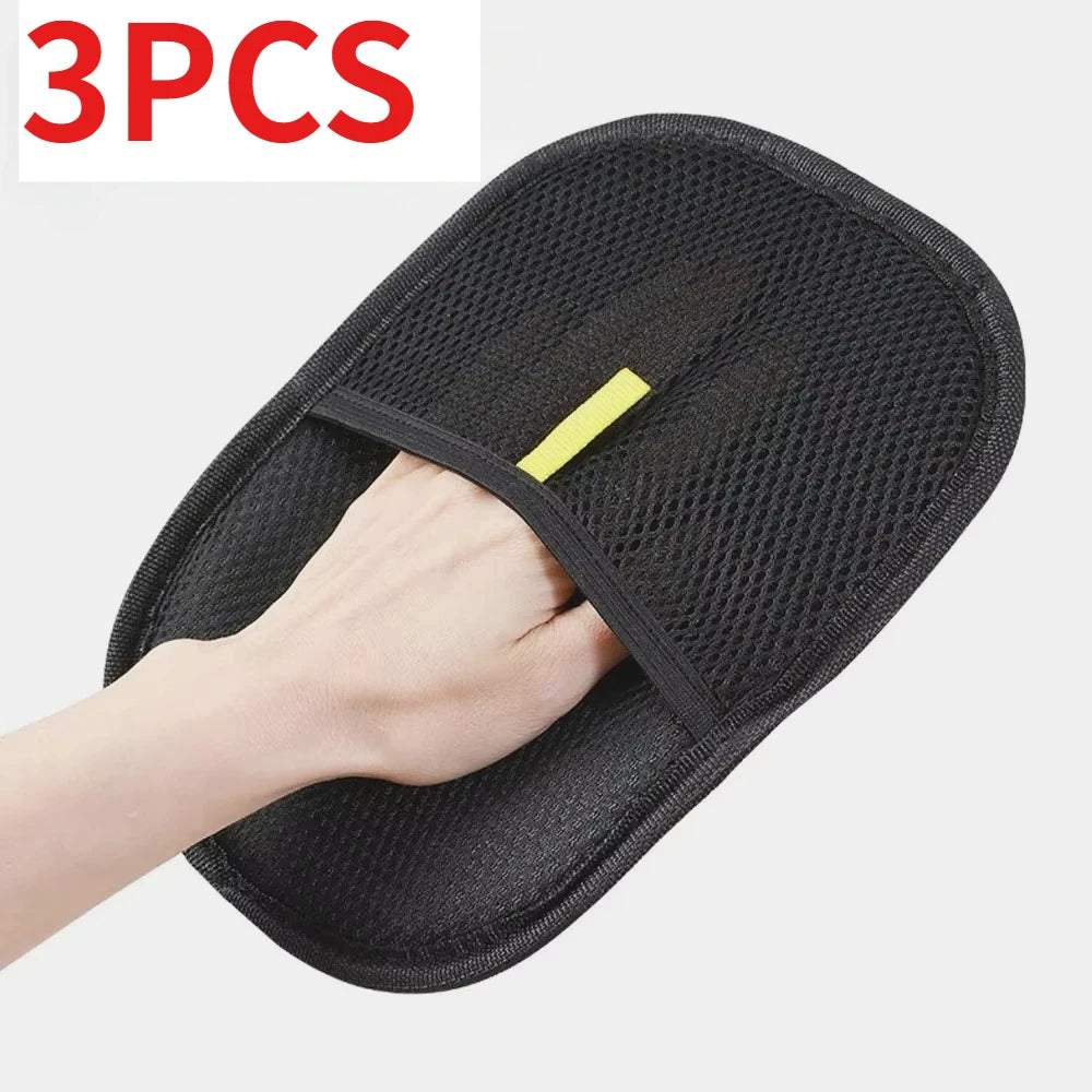 New Pet Hair Removal Tool Reusable Static Removal Gloves, Double-Sided Grooming Gloves for Pets Removes Pet Fur Hair for Carpets