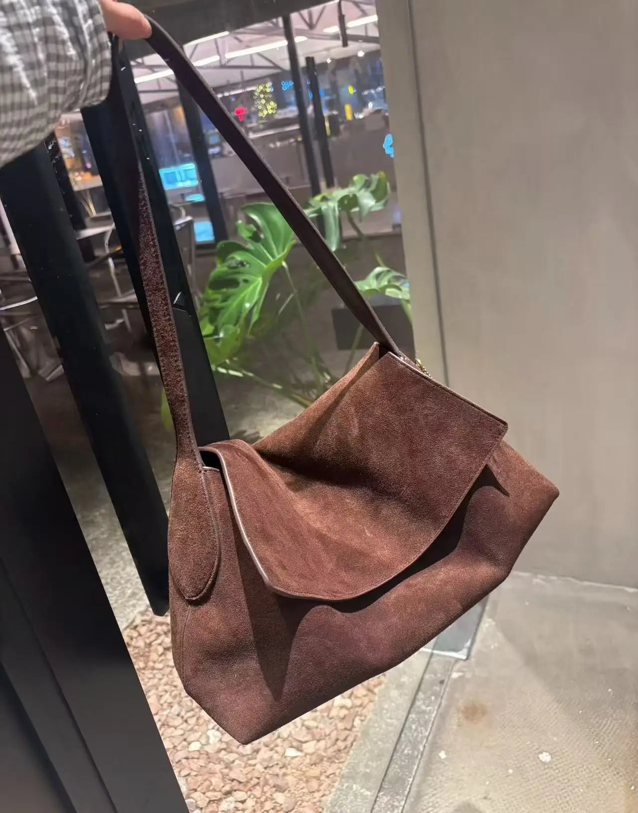 Luxury Brand Genuine Leather Women Shoulder Bags Top Quality Cowhide Leather Underarm Bags Fashion Solid Hobo Flap Chelsea Bags